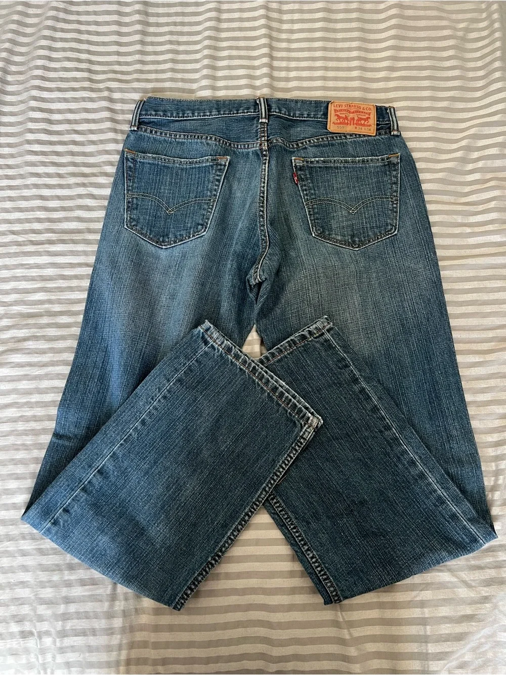 Levi's Men's Medium Blue Bootcut Jeans